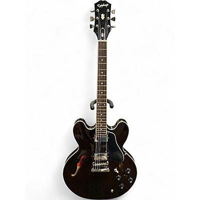 Used 2022 Epiphone Jim James ES335 Brown Hollow Body Electric Guitar