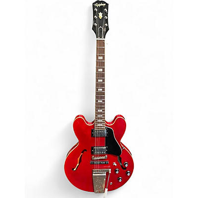 Used 2022 Epiphone Joe Bonamassa 1962 ES335 Cherry Hollow Body Electric Guitar