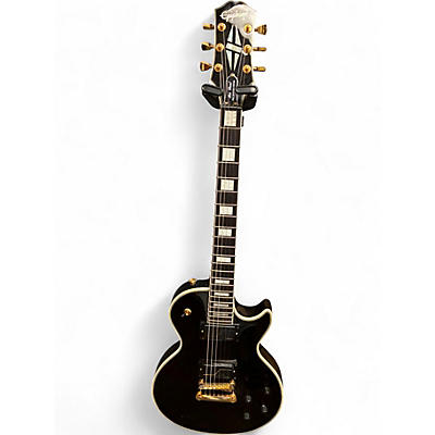 Used 2022 Epiphone LES PAUL CUSTOM MKH ORIGINS BLACK W/CASE Solid Body Electric Guitar