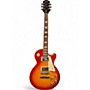Used 2022 Epiphone  LES PAUL STANDARD Cherry Sunburst Solid Body Electric Guitar Cherry Sunburst