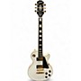 Used 2022 Epiphone Les Paul Custom Alpine White Solid Body Electric Guitar Alpine White