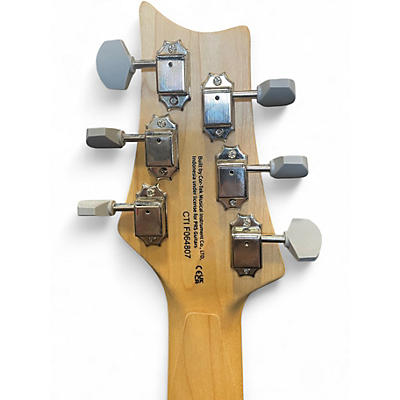 Used 2022 Epiphone Les Paul Custom Cream Solid Body Electric Guitar