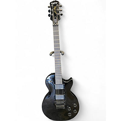 Used 2022 Epiphone Les Paul Nightfall Black Solid Body Electric Guitar