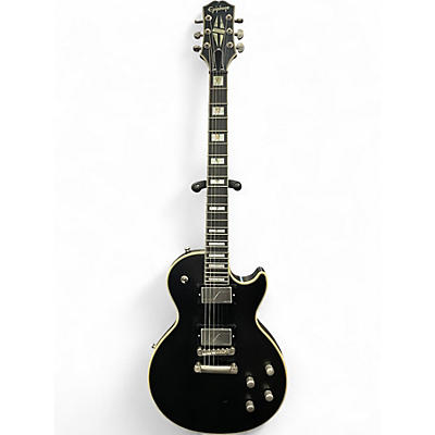 Used 2022 Epiphone Les Paul Prophecy GX Black Aged Gloss Solid Body Electric Guitar