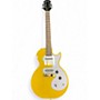 Used 2022 Epiphone Les Paul SL Graffiti Yellow Solid Body Electric Guitar Graffiti Yellow