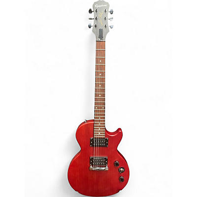 Epiphone Used 2022 Epiphone Les Paul Special Satin Red Solid Body Electric Guitar