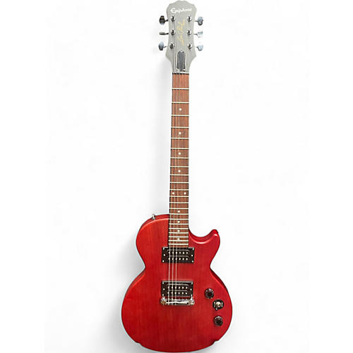 Epiphone Used 2022 Epiphone Les Paul Special Satin Red Solid Body Electric Guitar Satin Red