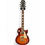 Used 2022 Epiphone Les Paul Standard '60s Quilt Washed Cherry Sunburst Solid Body Electric Guitar Washed Cherry Sunburst