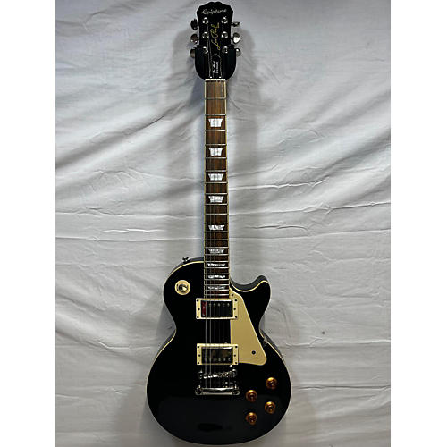 Epiphone Used 2022 Epiphone Les Paul Standard Black Solid Body Electric Guitar Black