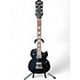 Used 2022 Epiphone Les Paul Studio Ebony Solid Body Electric Guitar Ebony