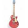 Used 2022 Epiphone Les Paul Traditional Pro IV Wine Red Solid Body Electric Guitar Wine Red