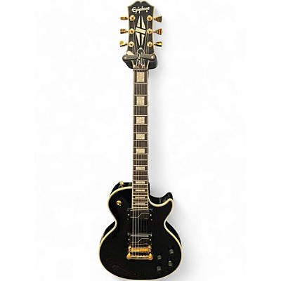 Used 2022 Epiphone Matt Heafy Les Paul Custom Origins Ebony Solid Body Electric Guitar