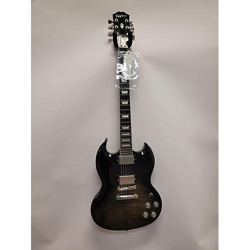 Epiphone Used 2022 Epiphone SG MODERN Black Solid Body Electric Guitar Black