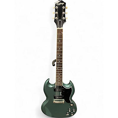 Used 2022 Epiphone SG SPECIAL P90 Green Solid Body Electric Guitar