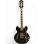 Used 2022 Epiphone Sheraton II PRO Black and Gold Hollow Body Electric Guitar Black and Gold