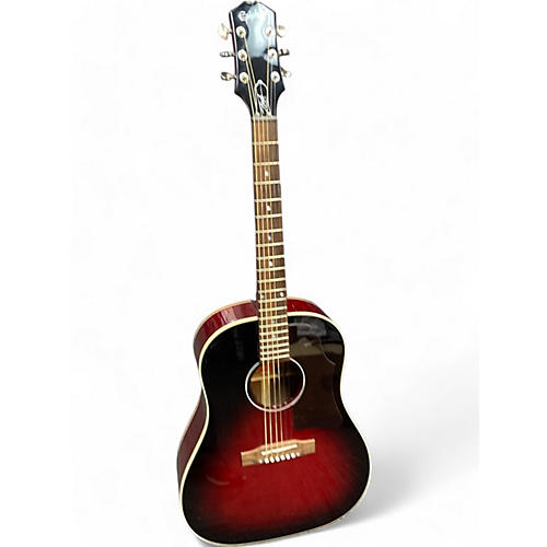 Epiphone Used 2022 Epiphone Slash J45 Vermillion Burst Acoustic Electric Guitar Vermillion Burst