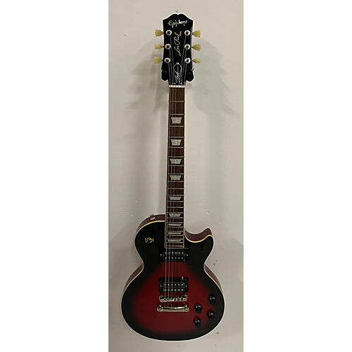 Epiphone Used 2022 Epiphone Slash Les Paul Custom EILPSLASHVMNH3 Vermillion Burst Solid Body Electric Guitar vermillion burst