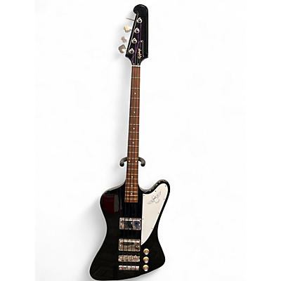 Used 2022 Epiphone Thunderbird 60's Black Electric Bass Guitar