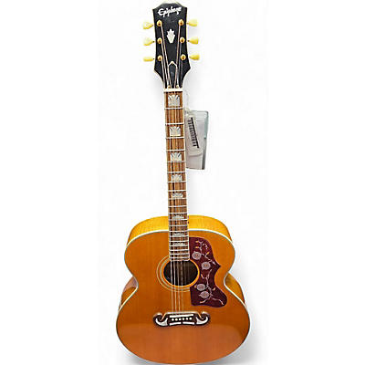 Epiphone Used 2022 Epiphone inspired by j-200 Natural Acoustic Electric Guitar