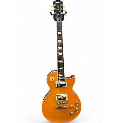 Used 2022 Epiphone slash standard Lemonburst Solid Body Electric Guitar