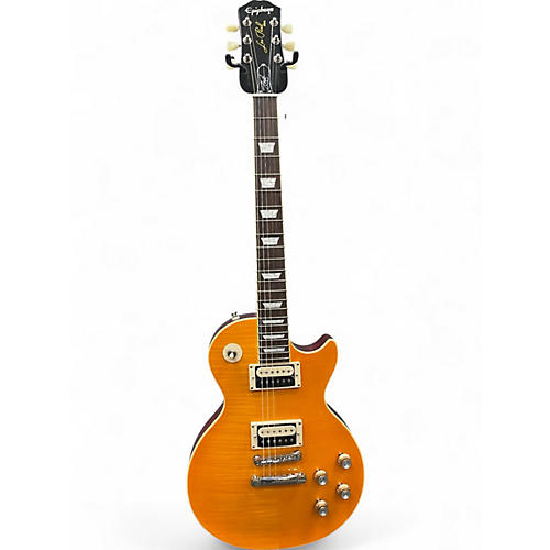 Used 2022 Epiphone slash standard Lemonburst Solid Body Electric Guitar Lemonburst