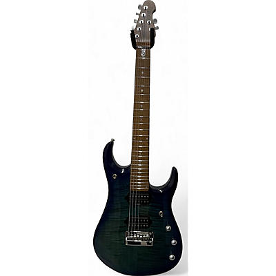 Ernie Ball Music Man Used 2022 Ernie Ball Music Man JP15 John Petrucci Signature Cerulean Blue Solid Body Electric Guitar