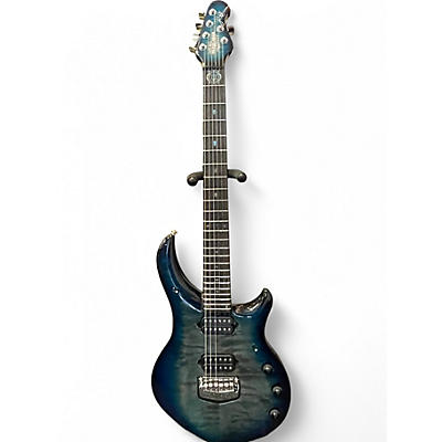 Used 2022 Ernie Ball Music Man John Petrucci Majesty 6 Blue Silk Solid Body Electric Guitar