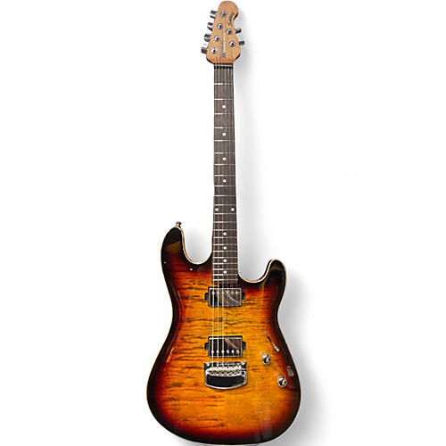 Used 2022 Ernie Ball Music Man Sabre Bougie Burst Solid Body Electric Guitar Bougie Burst