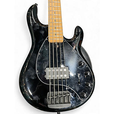 Ernie Ball Music Man Used 2022 Ernie Ball Music Man Stingray 5 H Black Electric Bass Guitar