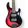 Used Ernie Ball Music Man Used 2022 Ernie Ball Music Man Stingray 5 String raspberry burst Electric Bass Guitar raspberry burst