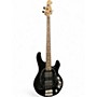 Used 2022 Ernie Ball Music Man Stingray SLO Special Black Electric Bass Guitar Black