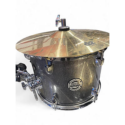 Used 2022 Evans 5 Piece ddrum D2 5-Piece Complete Drum Kit Silver Drum Kit