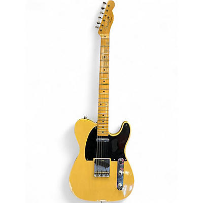 Used 2022 Fender 1952 Relic Telecaster Butterscotch Blonde Solid Body Electric Guitar