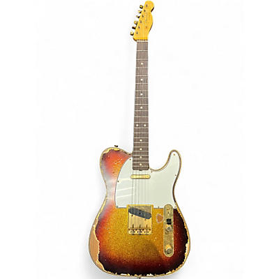 Used 2022 Fender 1962 Tele Custom HREL Sparkleburst Solid Body Electric Guitar