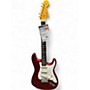 Used 2022 Fender 1966 DELUXE CLOSET CLASSIC  STRATOCASTER Candy Apple Red Solid Body Electric Guitar Candy Apple Red
