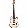 Used 2022 Fender Acoustasonic Player Telecaster Alpine White Acoustic Electric Guitar Alpine White