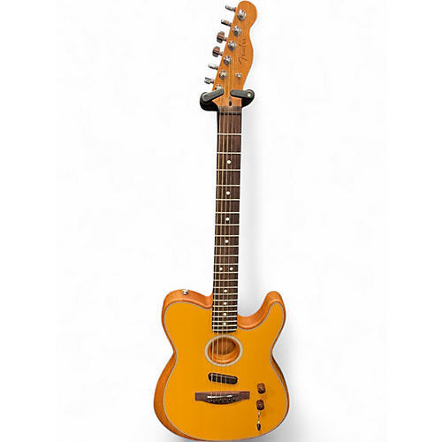 Used 2022 Fender Acoustasonic Player Telecaster Blonde Acoustic Electric Guitar Blonde