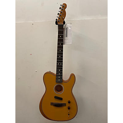 Fender Used 2022 Fender Acoustasonic Player Telecaster Butterscotch Blonde Acoustic Electric Guitar