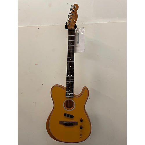 Fender Used 2022 Fender Acoustasonic Player Telecaster Butterscotch Blonde Acoustic Electric Guitar Butterscotch Blonde