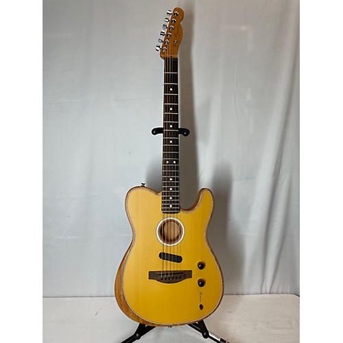 Fender Used 2022 Fender Acoustasonic Player Telecaster Butterscotch Blonde Acoustic Electric Guitar Butterscotch Blonde