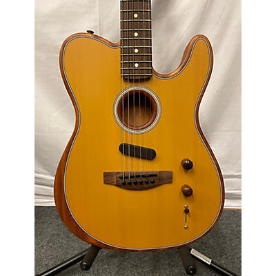 Fender Used 2022 Fender Acoustasonic Player Telecaster Butterscotch Blonde Acoustic Electric Guitar