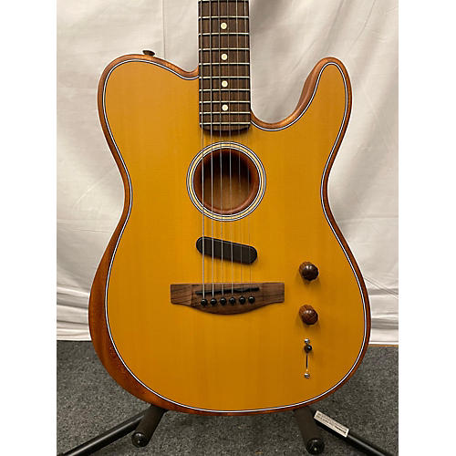 Fender Used 2022 Fender Acoustasonic Player Telecaster Butterscotch Blonde Acoustic Electric Guitar Butterscotch Blonde