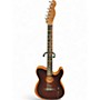 Used 2022 Fender American Acoustasonic Telecaster Bourbon Burst Acoustic Electric Guitar Bourbon Burst