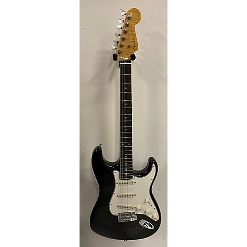 Fender Used 2022 Fender American Custom Stratocaster Nos Trans Ebony Solid Body Electric Guitar trans ebony