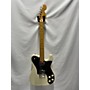 Used Used 2022 Fender American Deluxe Telecaster White And Black Solid Body Electric Guitar white and black