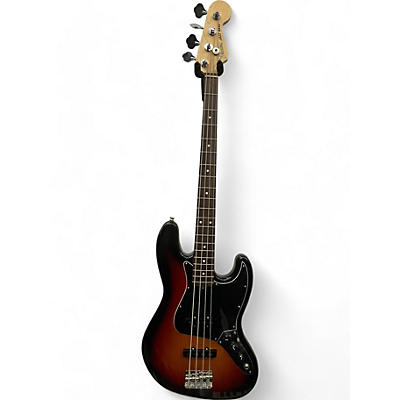 Used 2022 Fender American Performer Jazz Bass 3 Color Sunburst Electric Bass Guitar