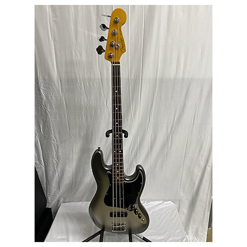 Fender Used 2022 Fender American Professional II Jazz Bass Mercury Electric Bass Guitar mercury