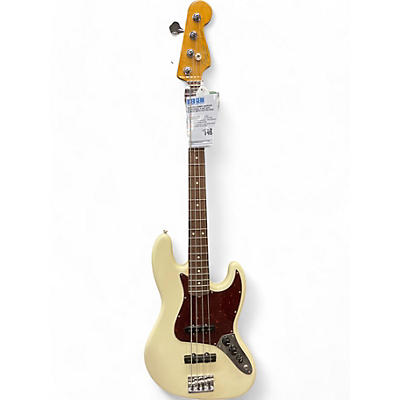 Fender Used 2022 Fender American Professional II Jazz Bass Olympic White Electric Bass Guitar