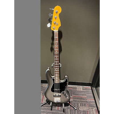 Fender Used 2022 Fender American Professional II Jazz Bass Silver Electric Bass Guitar