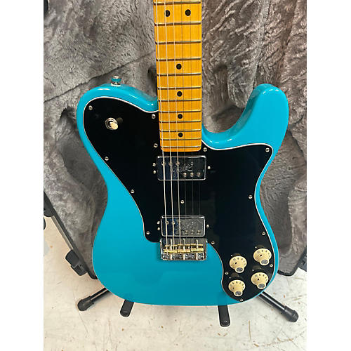 Fender Used 2022 Fender American Professional II Nashville Telecaster MIAMI BLUE Solid Body Electric Guitar MIAMI BLUE